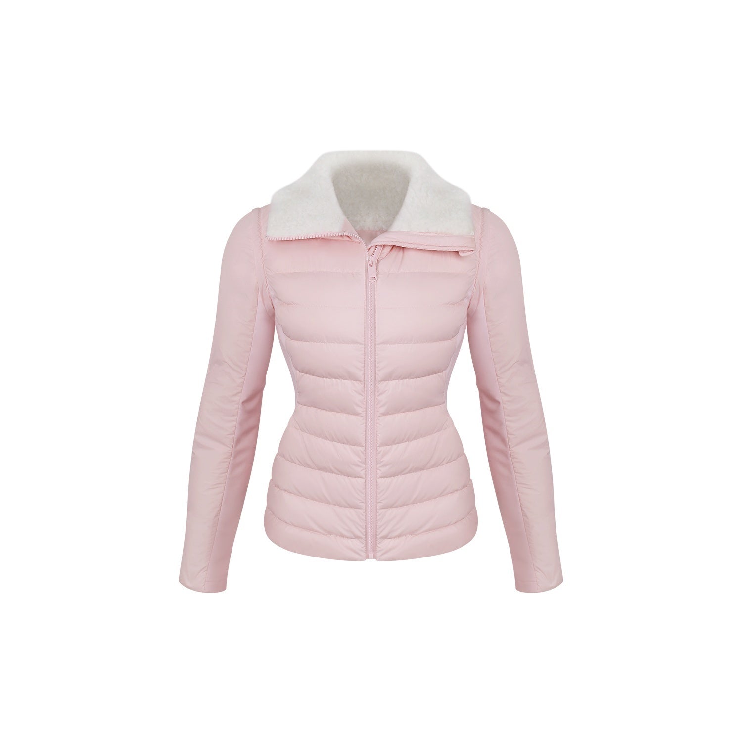 innerflow_Pink_Snow_Convertible_Vest_Detachable_Sleeves_Women&