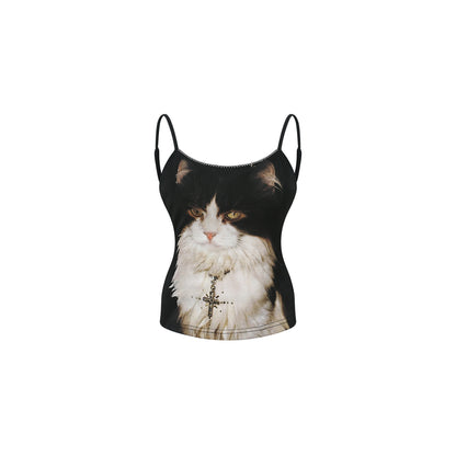 innerflow_Polka_Dot_Cat_Print_Off_Shoulder_Long_Sleeve_Women&