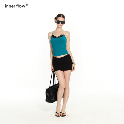 innerflow_Retro_Two_Tone_Lace_Fitted_Cropped_Overlay_Set_Women&