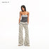 innerflow_Rhinestone_Striped_Tube_Top_Camo_Slim_Fit_Women&