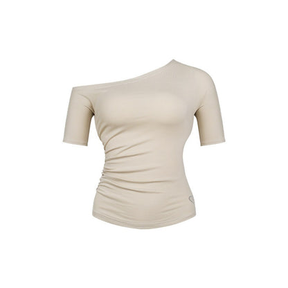 innerflow_Soft_Knit_Ruched_Waist_One_Shoulder_Women&