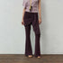 innerflow_Solid_Color_Lace_Up_Flare_Women&