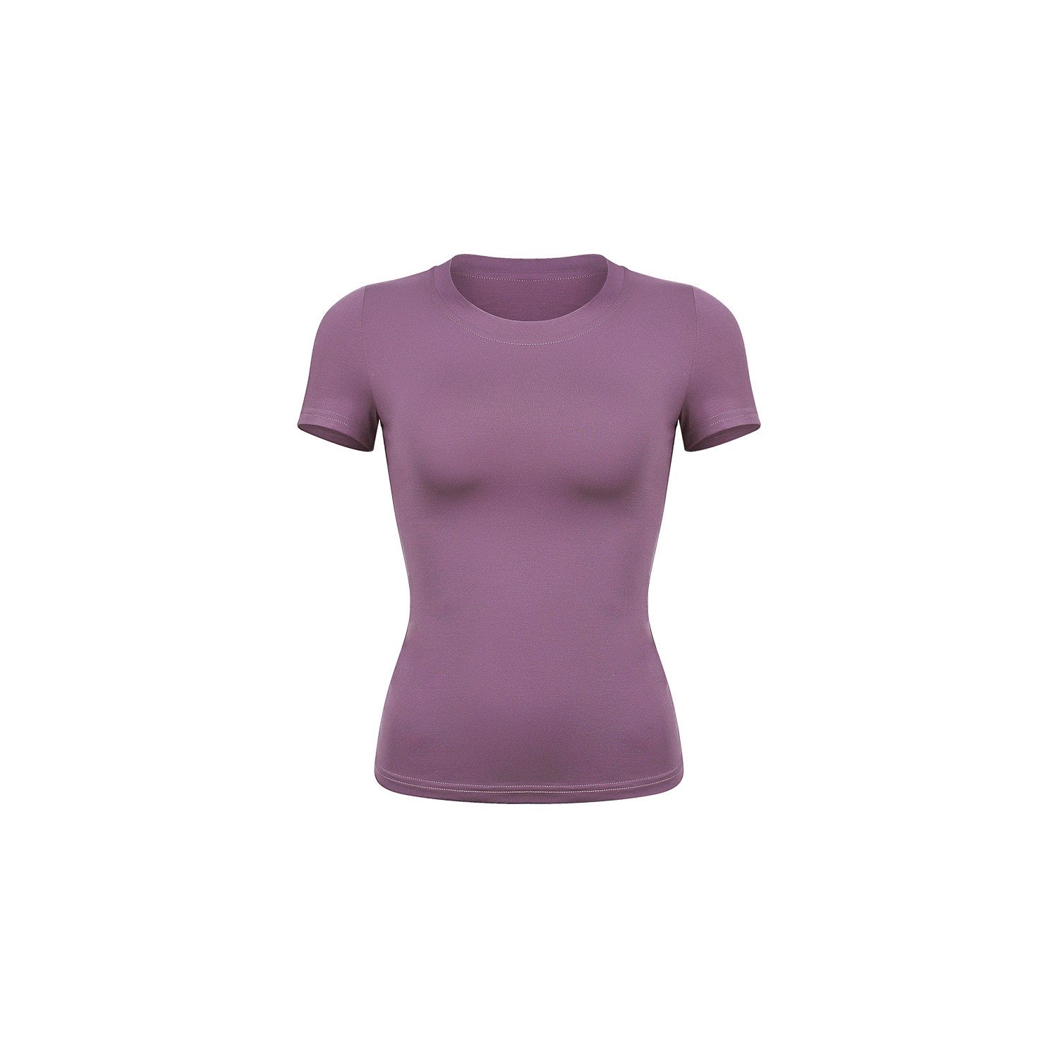 innerflow_Solid_Slim_Short_Sleeve_Tee_Wide_Leg_Pants_Women&