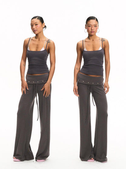 innerflow Striped Backless Cropped Women&
