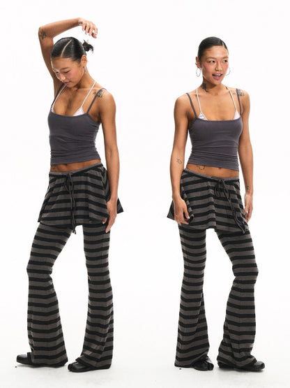innerflow Striped Backless Cropped Women&