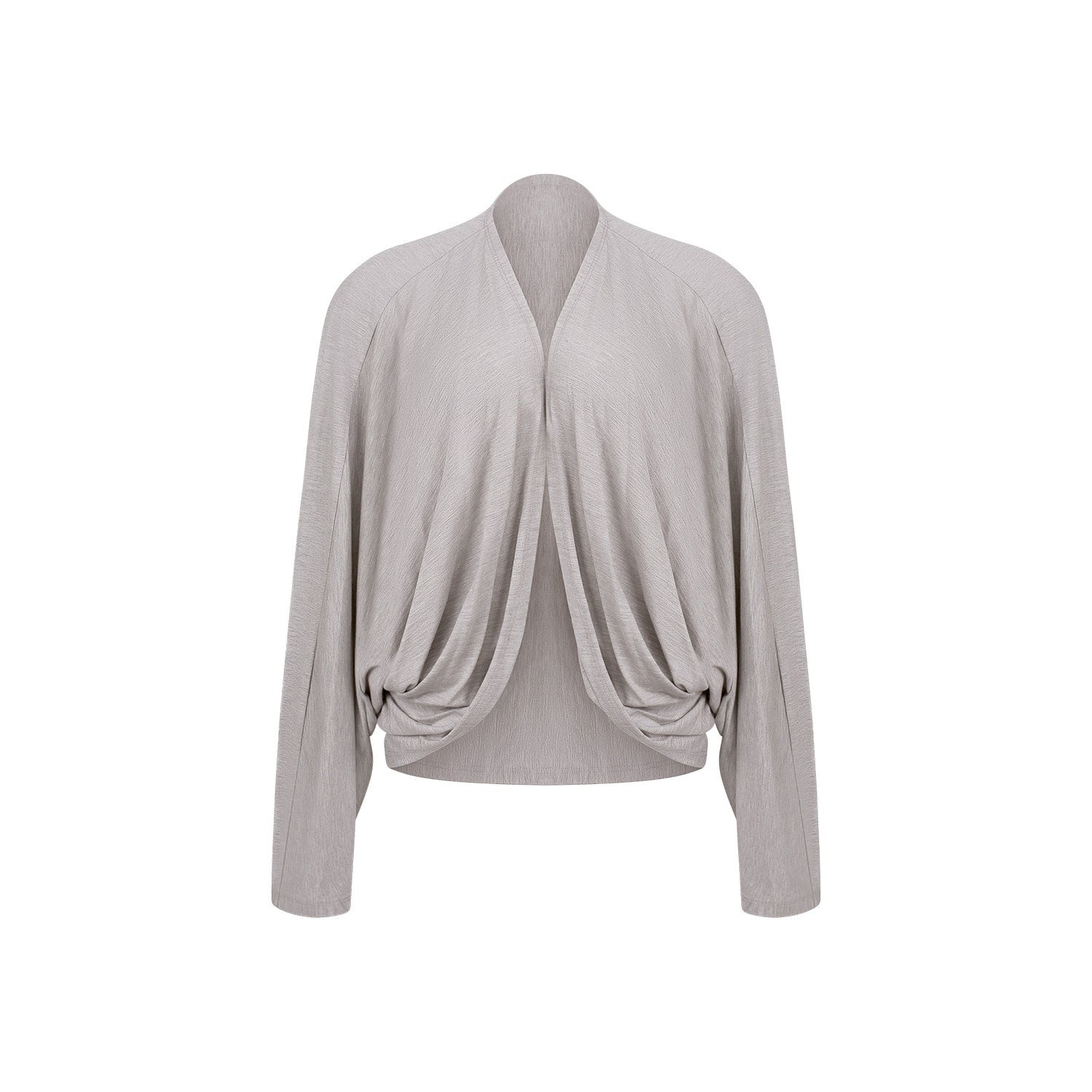 innerflow_Striped_Bustier_Relaxed_Gray_Women&