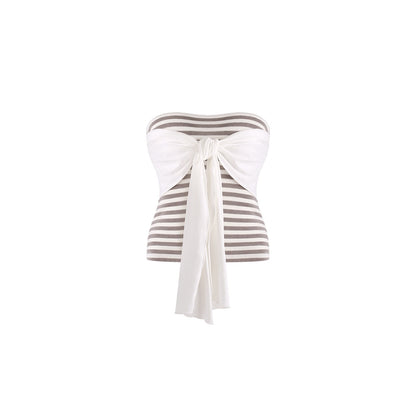 innerflow_Striped_Bustier_Relaxed_Gray_Women&