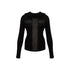 innerflow_Striped_Cross_Lace_Splice_Hooded_Slim_Fit_Women&
