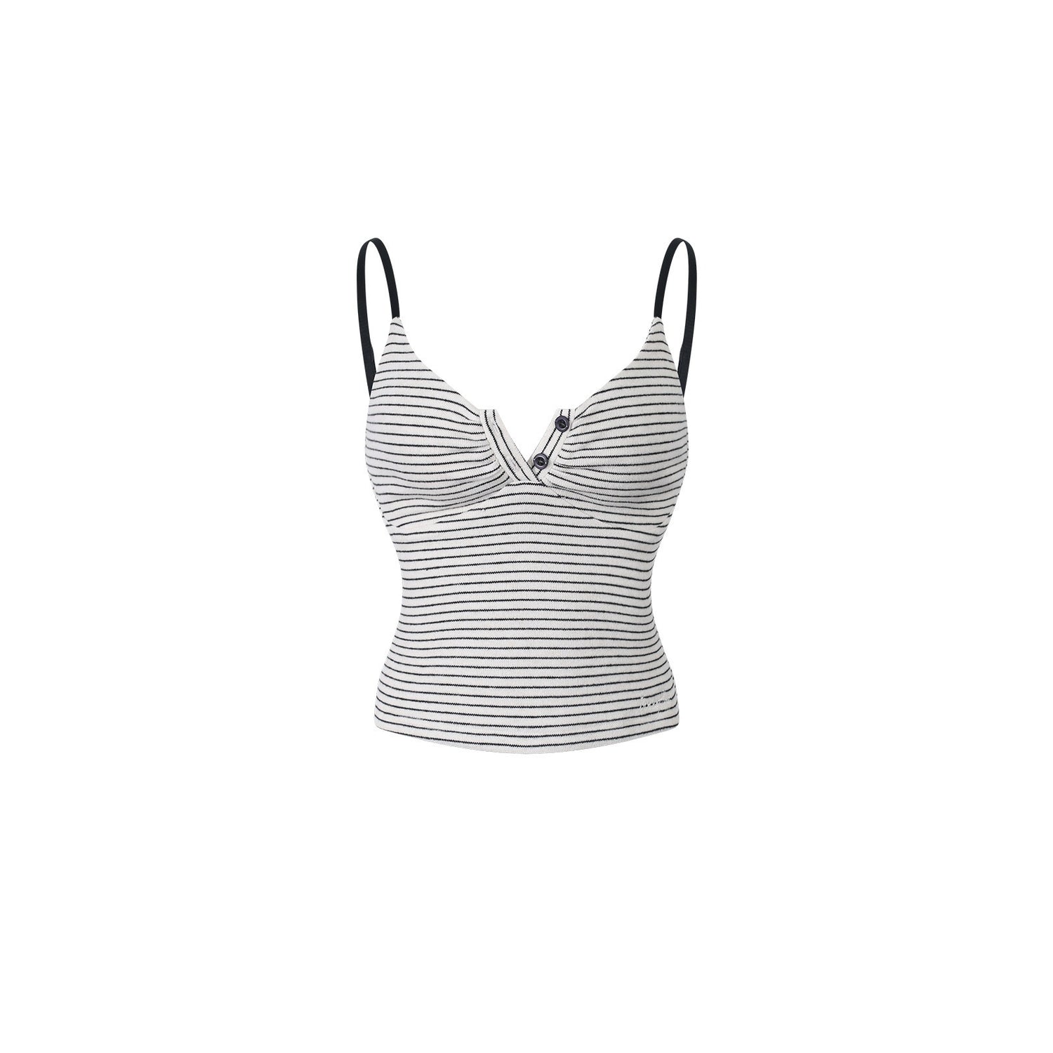 innerflow_Striped_Loose_Fit_Cami_And_Jacket_High_Waist_Long_Pants_Women&