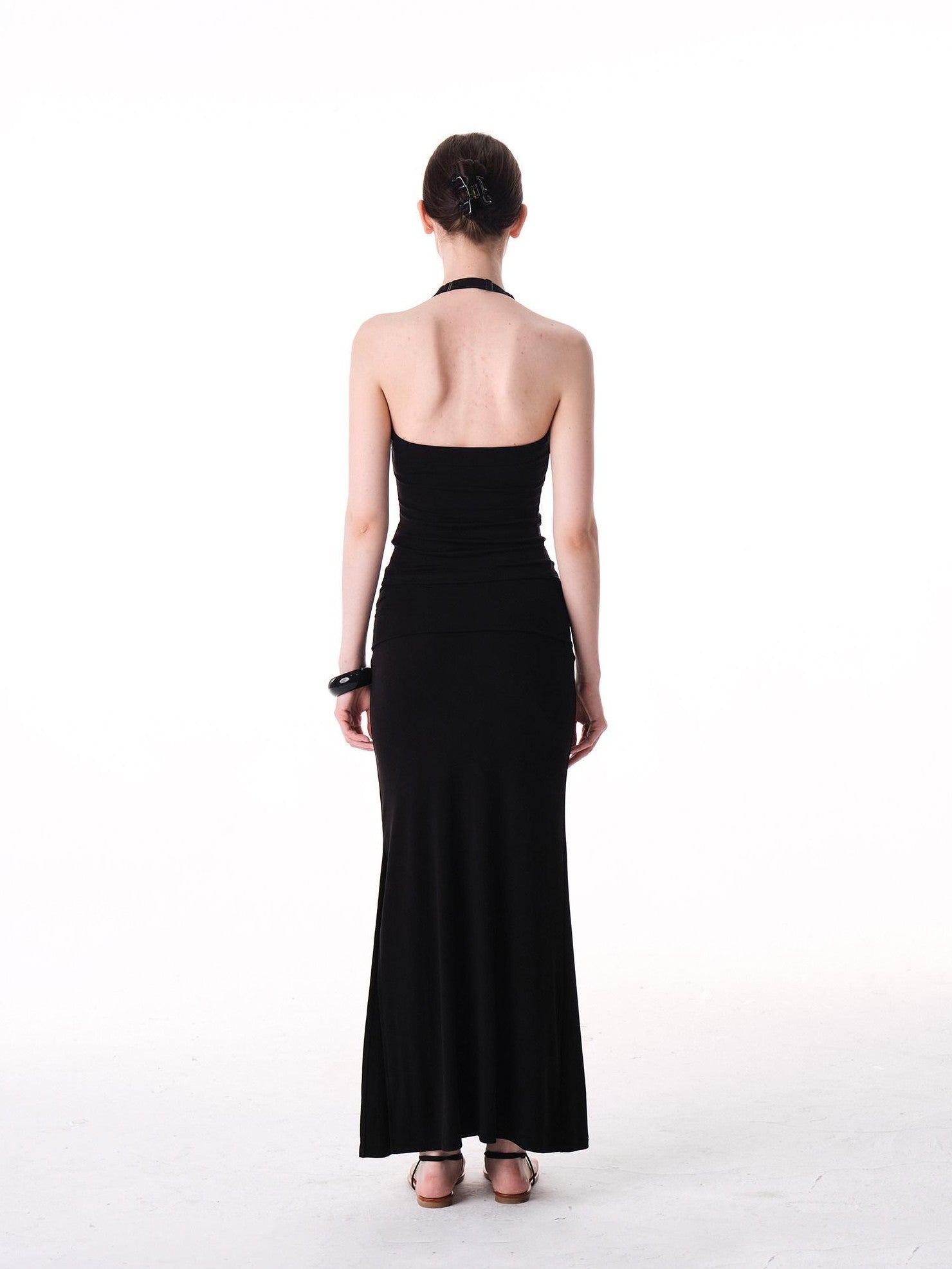 innerflow Two Tone Lace Back Cropped Fitted Women&