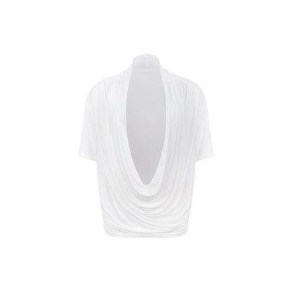 innerflow_White_One_Shoulder_Lace_Spliced_Bandeau_Women&