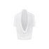 innerflow_White_One_Shoulder_Lace_Spliced_Bandeau_Women&