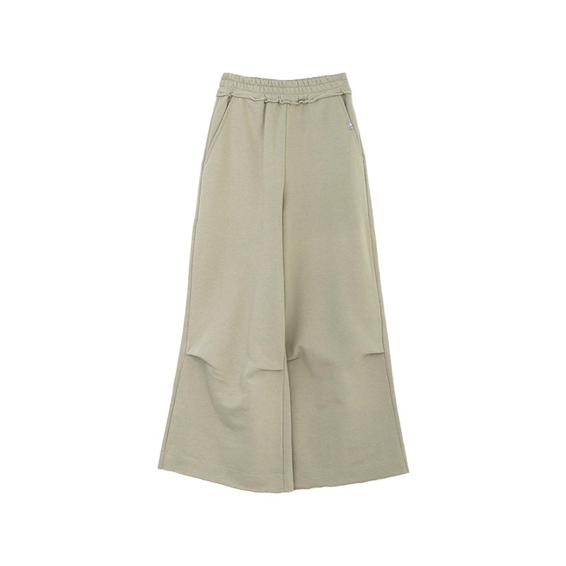 innomoood_100_Percent_Cotton_Commuter_Wide_Leg_Raw_Hem_Elastic_Waist_Women_Pants_MISSTT