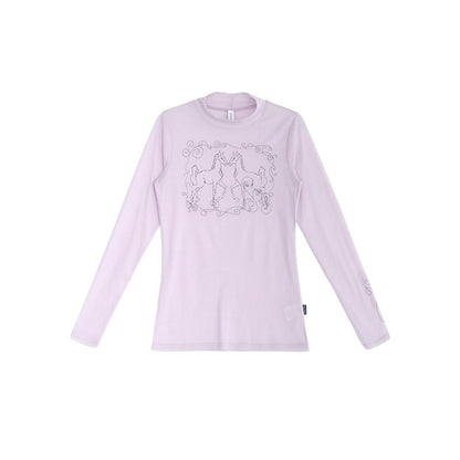 innomoood_Airy_Pink_Embroidered_Horse_Semi_High_Neck_Women&