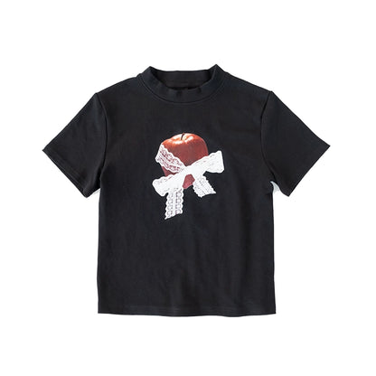 innomoood_Apple_Lace_Bow_Print_Cotton_T-shirt_MISSTT