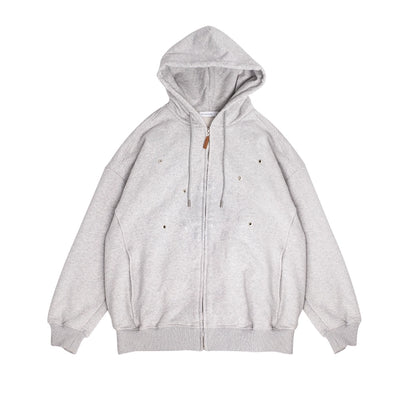 innomoood_Apple_Line_Art_Silver_Print_Fleece_Hoodie_MISSTT