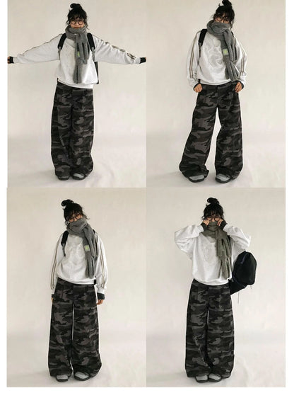 Apple Line Zip Up Fleece Hoodie