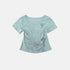 innomoood Castle Print Vintage Slim Short Women&