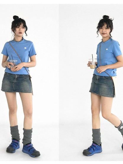 Cool Sense Cotton Jersey Short Sleeve Tee