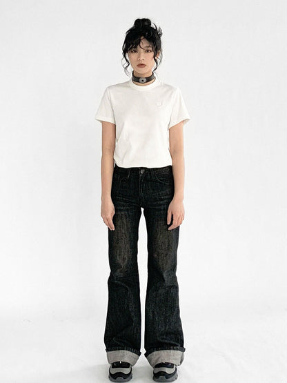 innomoood Cool Sense Cotton Jersey Short Sleeve Tee