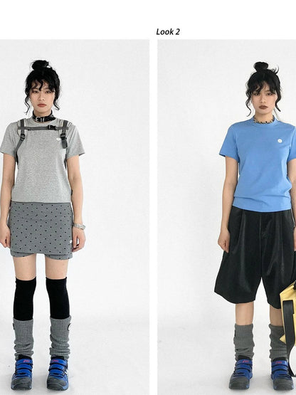 Cool Sense Cotton Jersey Short Sleeve Tee