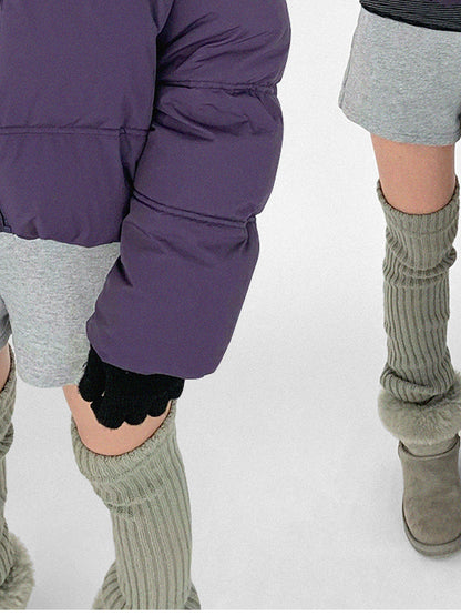 innomoood Detachable Hood Short Down Jacket