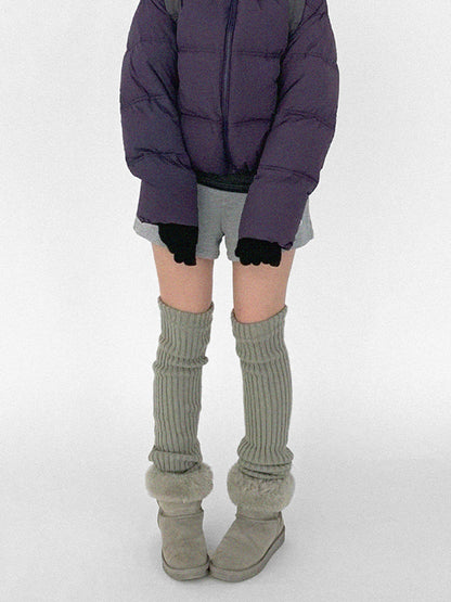 innomoood Detachable Hood Short Down Jacket