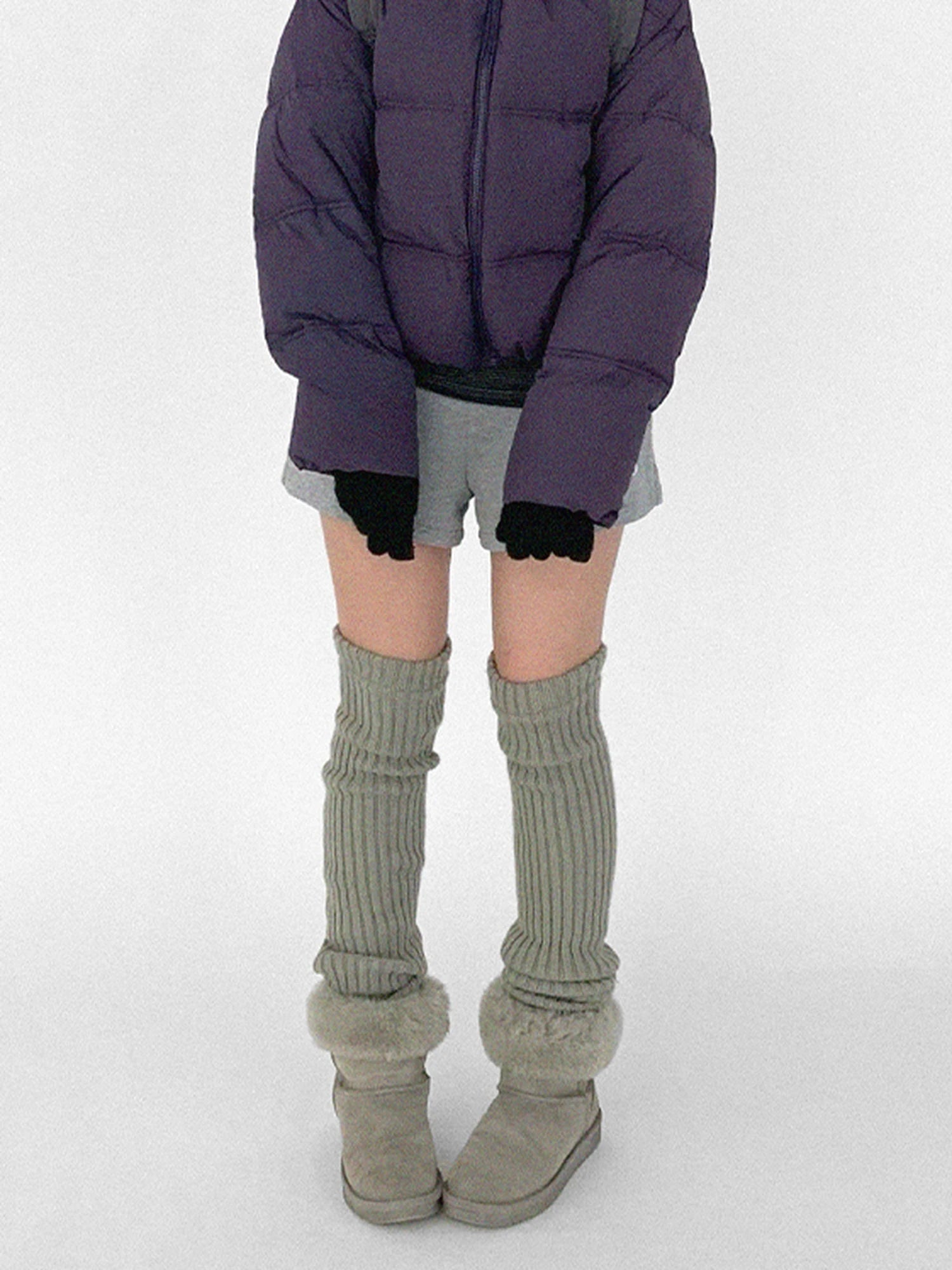 Detachable Hood Short Down Jacket