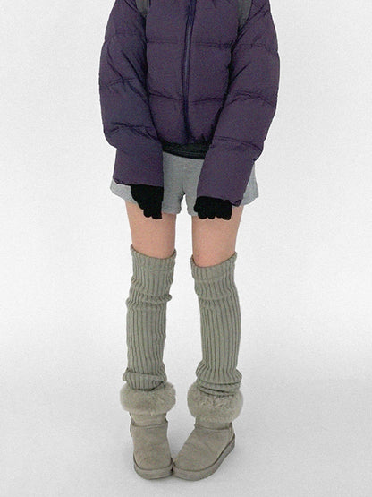 Detachable Hood Short Down Jacket