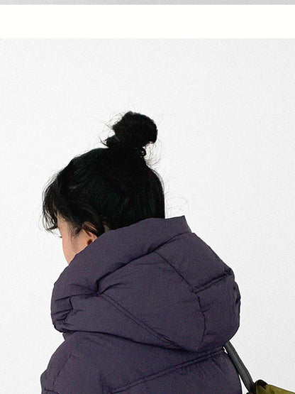 innomoood Detachable Hood Short Down Jacket