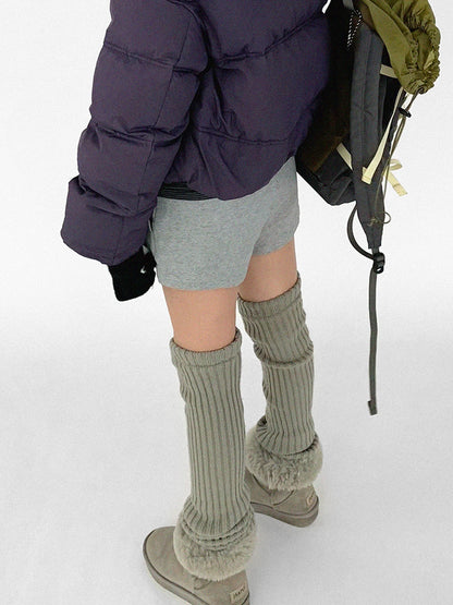 Detachable Hood Short Down Jacket
