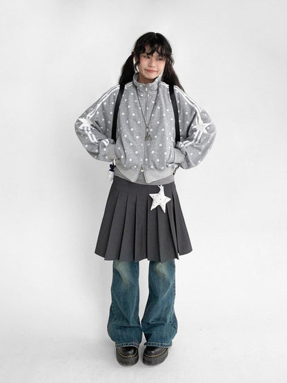 innomoood Distressed Vintage Slim Low Rise Slight Stretch Denim For Women Blue Jeans