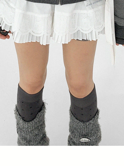innomoood Embroidery Hooded Cardigan Short Jacket