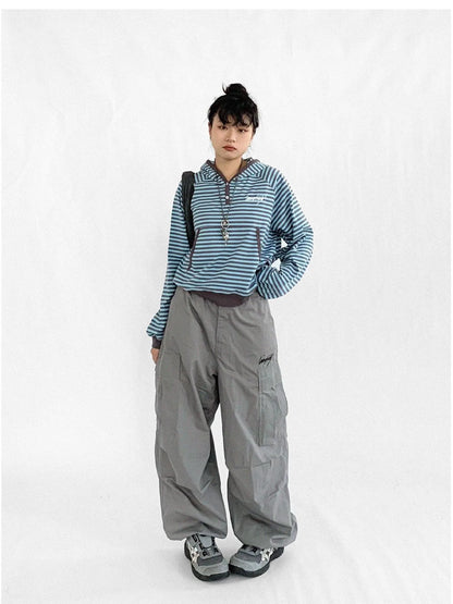 Heavy Duty Adjustable Cargo Parachute Pants