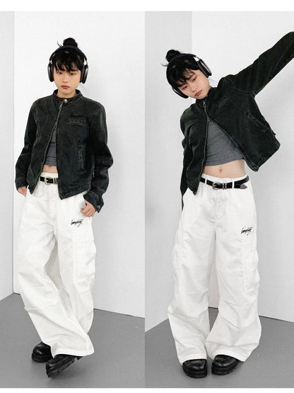 Heavy Duty Adjustable Cargo Parachute Pants