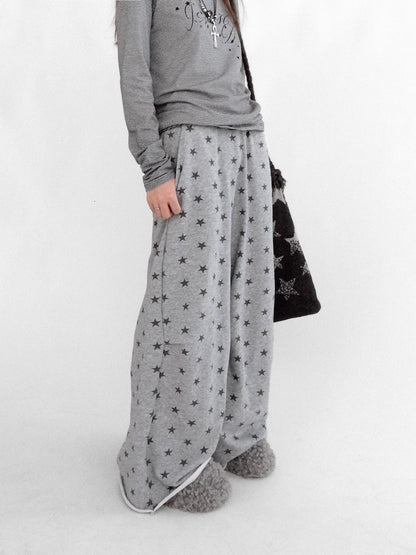 innomoood High Waist Wide Leg Cotton Loose Fit Women Commuter Office Long Pants