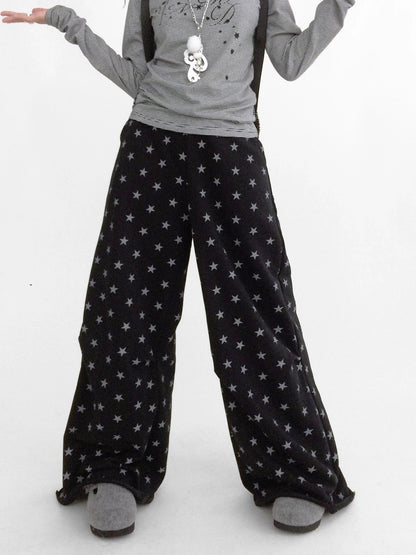 innomoood High Waist Wide Leg Cotton Loose Fit Women Commuter Office Long Pants