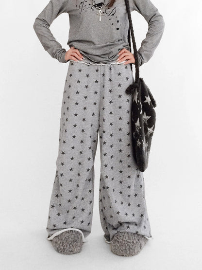 innomoood High Waist Wide Leg Cotton Loose Fit Women Commuter Office Long Pants