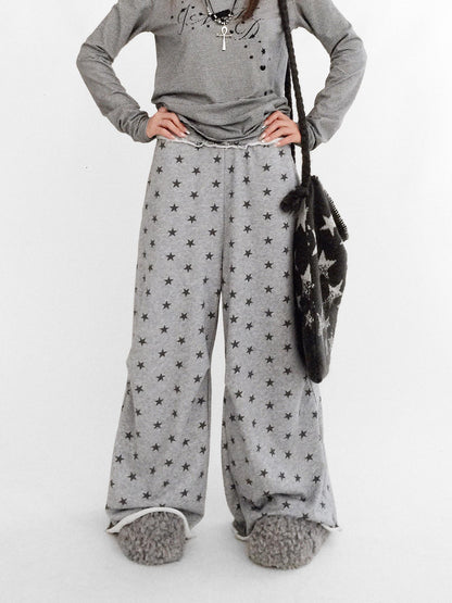 innomoood High Waist Wide Leg Cotton Loose Fit Women Commuter Office Long Pants