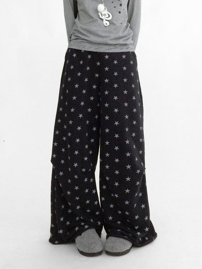 innomoood High Waist Wide Leg Cotton Loose Fit Women Commuter Office Long Pants