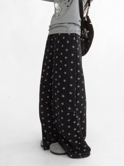 innomoood High Waist Wide Leg Cotton Loose Fit Women Commuter Office Long Pants