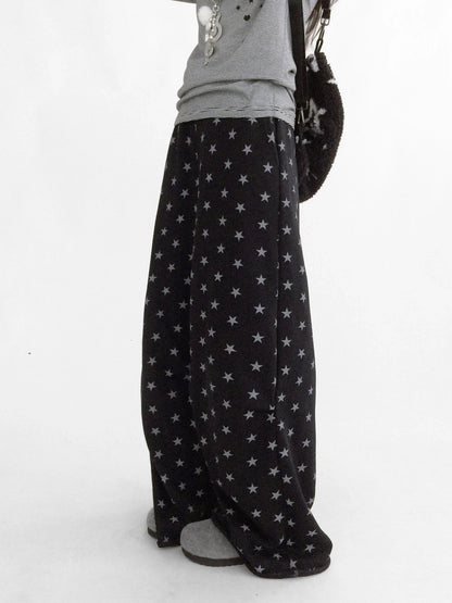 innomoood High Waist Wide Leg Cotton Loose Fit Women Commuter Office Long Pants