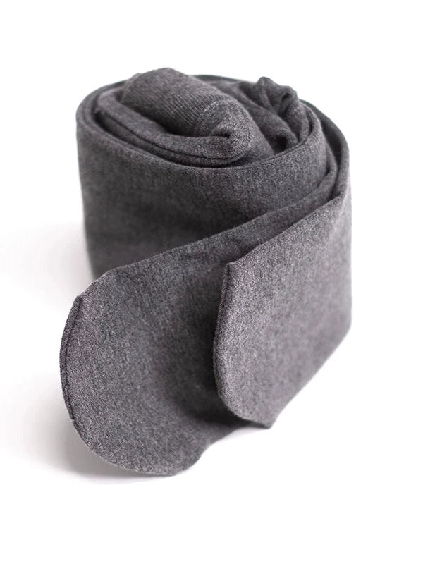 High Waisted Fleece Lined Tights Stretch Gray Seamless Winter Warm