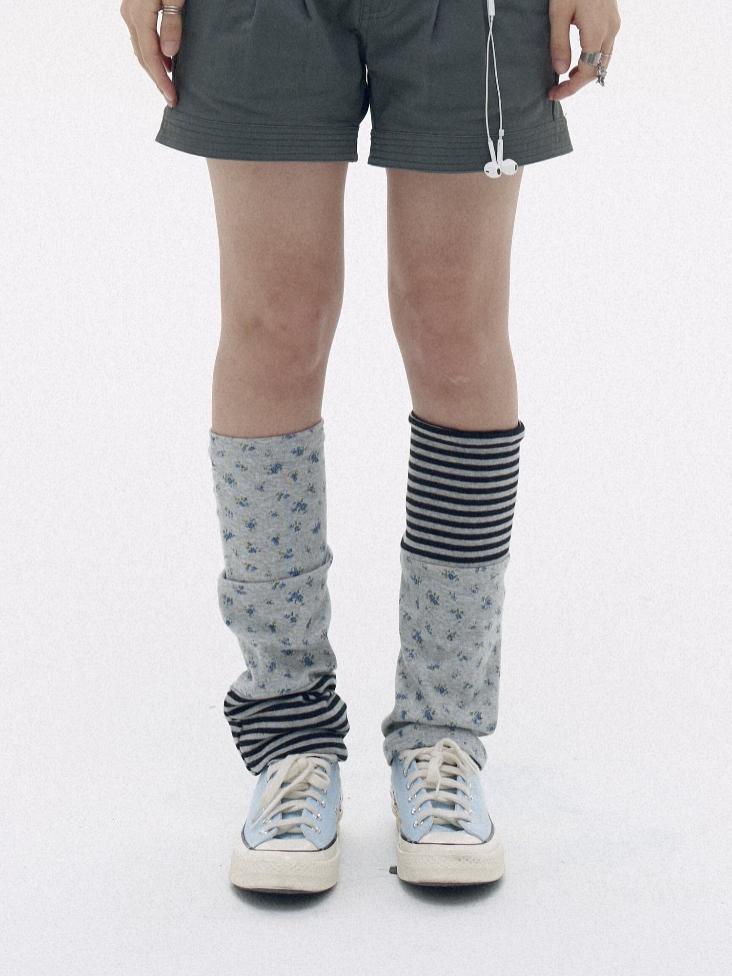 innomoood_Knee_High_Patchwork_Floral_Striped_Women&