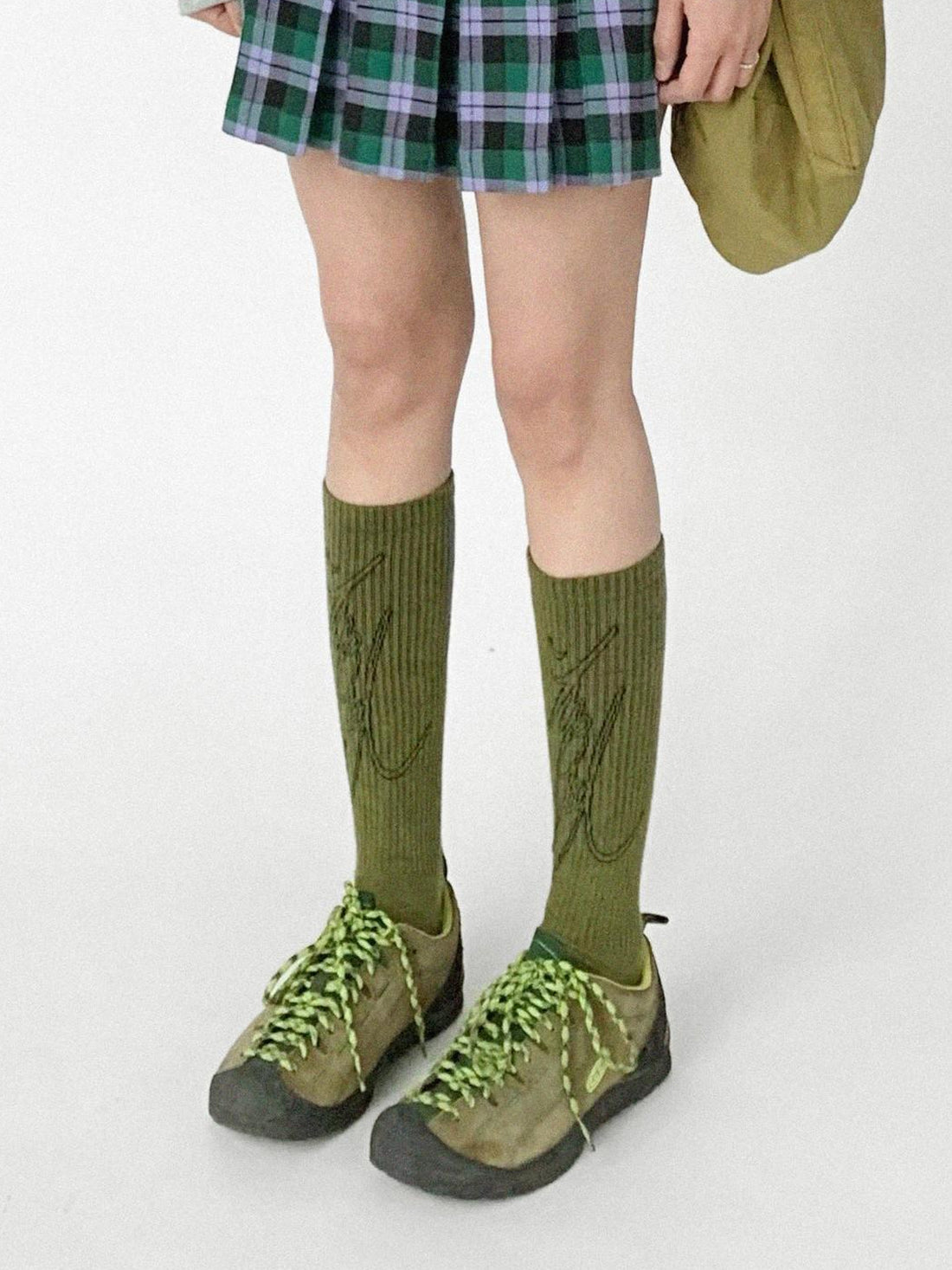 innomoood Line Pattern Jacquard Sports Socks Random Color