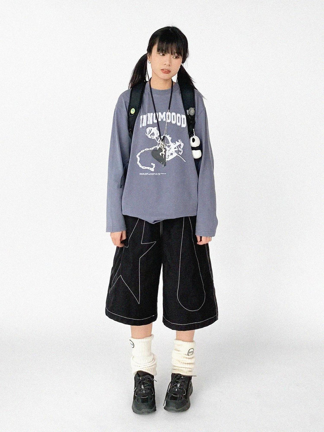 innomoood Love Is A Trap Heavyweight Washed Vintage Tee