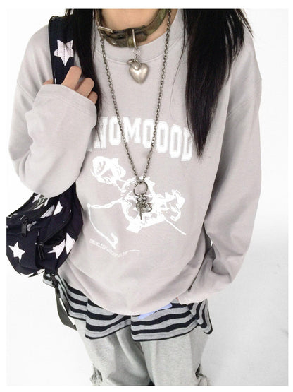 innomoood Love Is A Trap Heavyweight Washed Vintage Tee