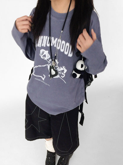 innomoood Love Is A Trap Heavyweight Washed Vintage Tee
