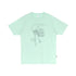 innomoood Mint Green Key Lock Print Loose Crewneck Women&