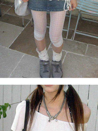 innomoood Multiway Asymmetric Drawstring Letter Print Women&